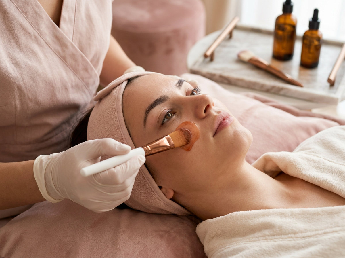 Interior Salon Nina – spațiu modern și primitor cu oglindă și scaun de coafură